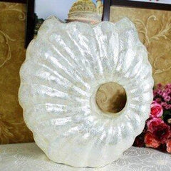 INPHIC-貴族氣派 奢華歐美別墅風情 歐式復古陶瓷貼貝 客廳落地花瓶