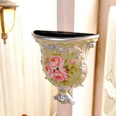 INPHIC-歐式宮廷陶瓷壁掛式花器花插花瓶田園家居婚