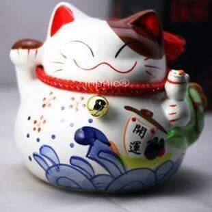 INPHIC-大型招財貓 祝願貓 存錢罐 居家飾品 【小貓款】