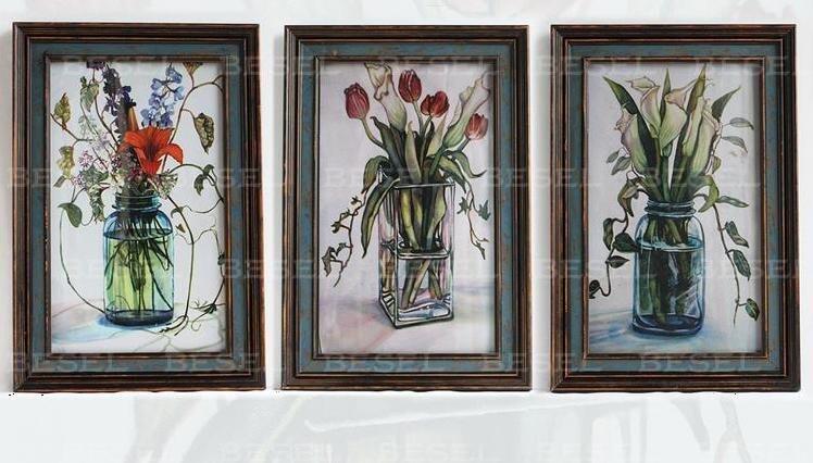 INPHIC-實木邊框 裝飾畫 靜物畫 藝術畫 花卉有框畫