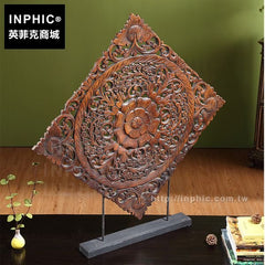INPHIC-擺飾雕花桌面工藝飾品客廳泰國桌面裝飾品東南亞