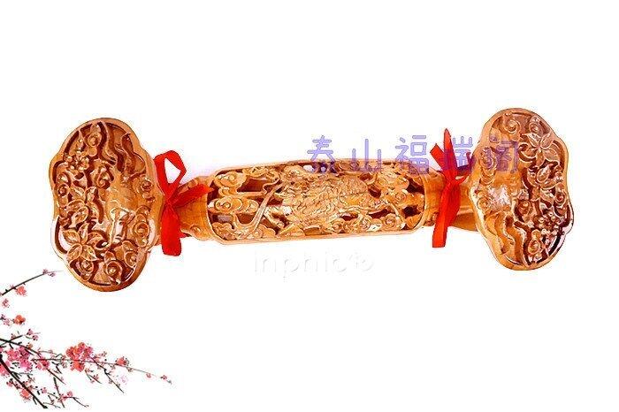 INPHIC-麒麟 人參如意 桃木如意擺件  佳品 招財避邪 化煞