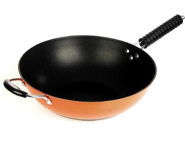 INPHIC-樂無煙全不粘鐵鍋 無煙鍋具 不粘鍋大炒鍋 精鑄鐵鍋 廚具