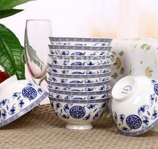 INPHIC-陶瓷五福臨門優質骨瓷餐具套裝碗麵碗飯碗