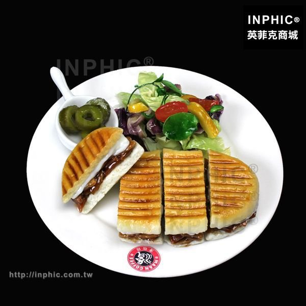 INPHIC-訂做韓式烤牛肉仿真食品模型帕尼尼模型咖啡廳