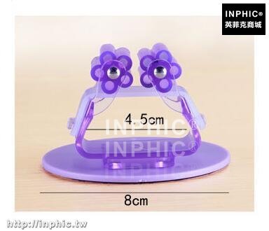 INPHIC-拖把架掃把架掛地拖架拖布架 無痕免釘門後掛鉤掛架子拖把卡座夾-橘色