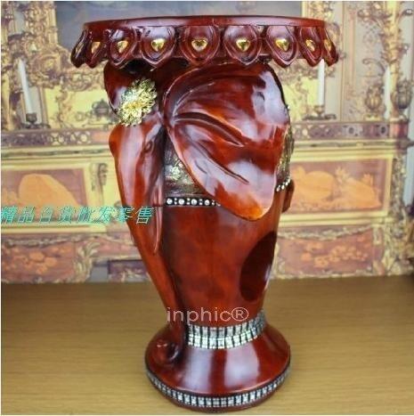 INPHIC-吉祥大象凳子家居擺件樹脂換鞋凳花架歐式高級工藝品禮物