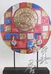 INPHIC-泰式木雕工藝品 擺飾 家居裝飾品金箔彩色擺飾