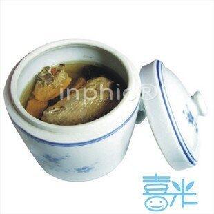 INPHIC-1升隔水燉盅陶瓷燉盅陶瓷燉鍋燕窩燉盅保持燉品營養可口