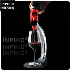 INPHIC-醒酒器常用分酒器套裝發光創意家居LED酒具倒酒器紅酒葡萄酒