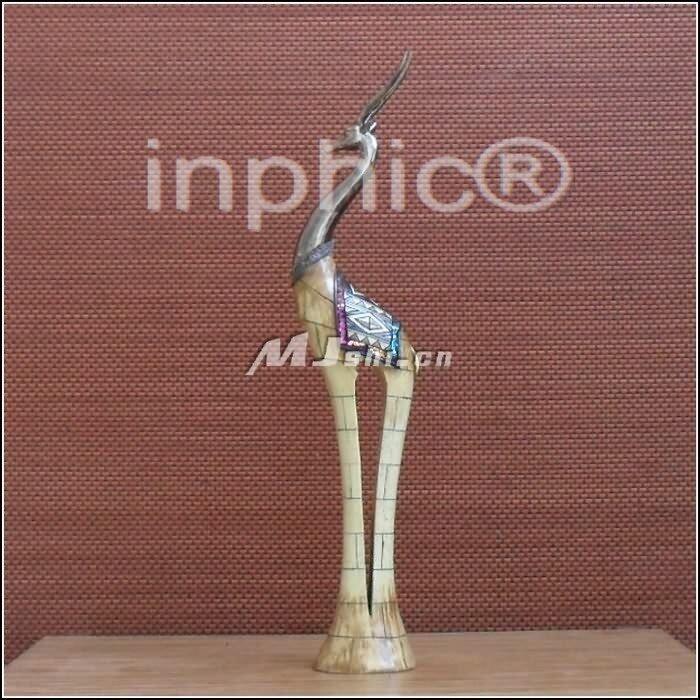 INPHIC-歐式客廳裝飾擺飾傢俱飾品泰國田園家居抽象羚羊