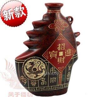 INPHIC-龍馬財運亨通原創手工陶藝工藝品陶器陶瓷擺飾533-02