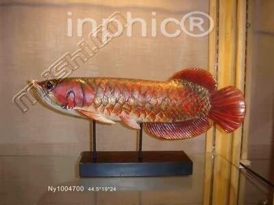 INPHIC-歐式客廳裝飾擺飾傢俱飾品泰國田園家居紅火金龍魚