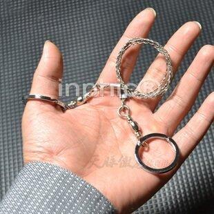 INPHIC-吸塑包裝求生線鋸 繩鋸 鋼絲鋸 救生鋸 4股鋼絲 360度旋轉