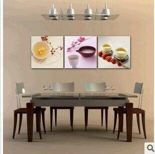 INPHIC-杯子歐式無框畫三聯畫現代簡約餐廳裝飾畫時尚家居壁畫 2