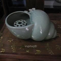 INPHIC-創意泉青瓷煙灰菸灰缸 防風螺絲煙缸 陶瓷 個性龍創意