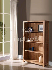 INPHIC-外銷英國簡約橡木柞木環保四層書櫃