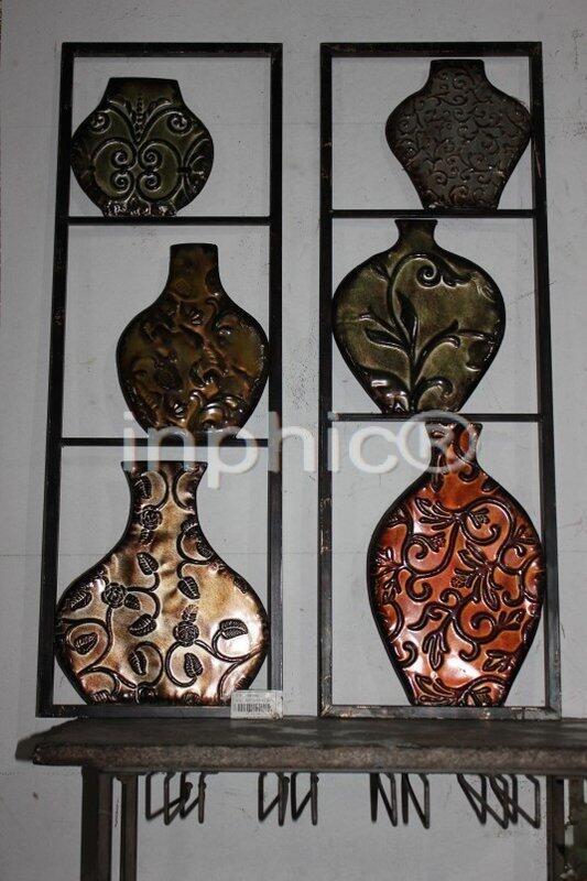 INPHIC-經典懷舊鐵藝壁掛 壁飾牆掛2件套