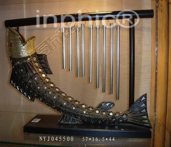 INPHIC-歐式客廳裝飾擺飾傢俱飾品泰國家居風鈴魚