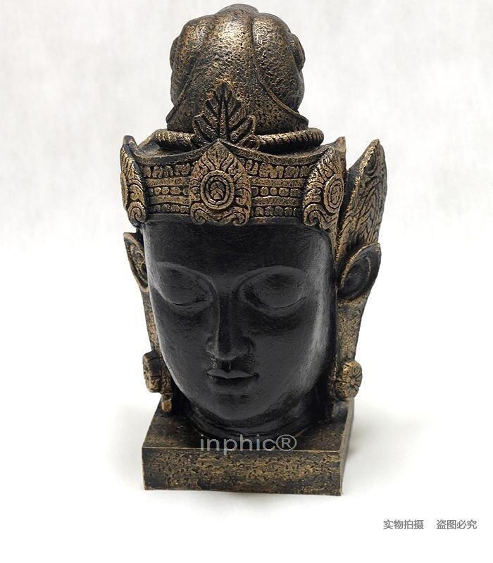 INPHIC-東南亞風情柬埔寨皇室佛頭擺飾 家居裝飾品工藝品 佛教宗教佛像