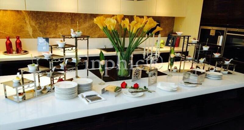 INPHIC-中式組合點心架多功能自助餐不鏽鋼擱架酒店餐飲擺架組件