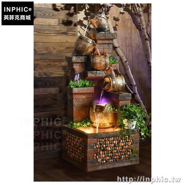INPHIC-流水噴泉魚缸辦公室風水裝飾品擺飾開業室內招財-