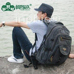 INPHIC-夢想系列 戶外男女帆布 登山包 背包雙肩休閒包527