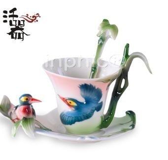 INPHIC-法蘭瓷 咖啡杯套裝歐式  時尚 實用 送禮