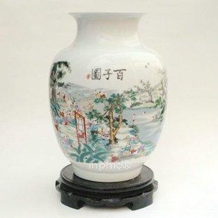INPHIC-ZF-D091 景德鎮 粉彩 陶瓷 百子圖花瓶 現代 家居裝飾 工藝擺飾