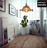 INPHIC-客廳玻璃復古餐廳燈玻璃罩吊燈