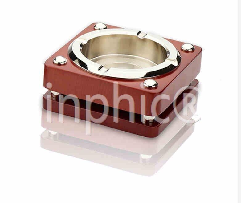 INPHIC-大富豪煙盅 金屬煙灰菸灰缸 高檔創意酒吧煙缸  銀色