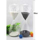 INPHIC-超高大玻璃透明沙漏 60分鐘計時器 創意裝飾擺飾