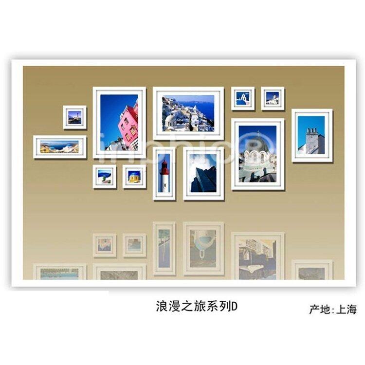 INPHIC-12框實木照片牆相框牆相片牆相框組合背景牆