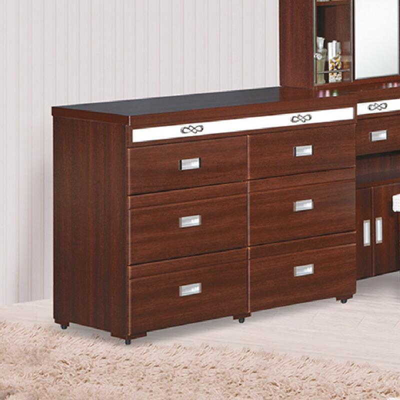 INPHIC-Prince 泰子時尚淺胡桃六斗櫃