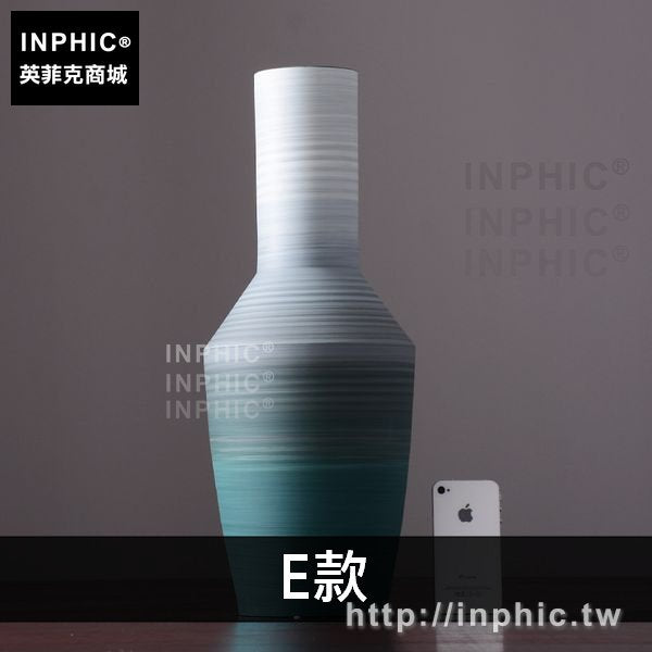 INPHIC-客廳插花花瓶簡約裝飾品現代陶瓷擺件餐桌-E款