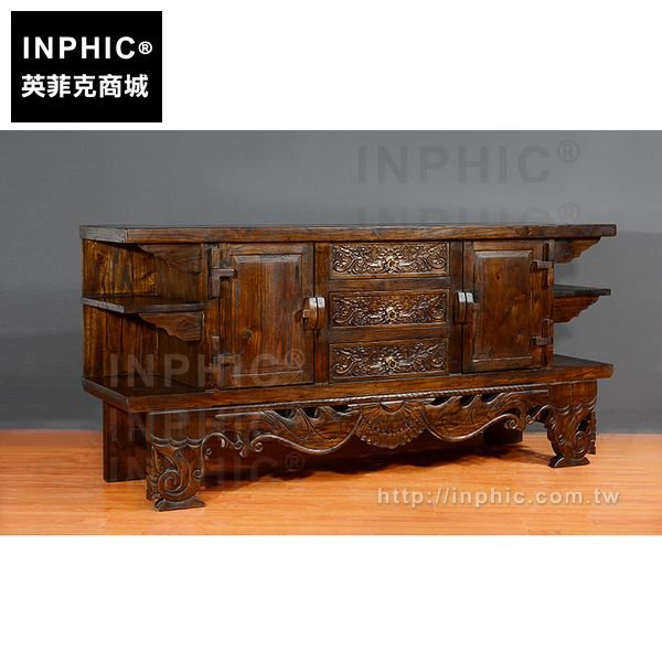INPHIC-東南亞家居客廳裝飾木櫃電視櫃地櫃儲物櫃傢俱