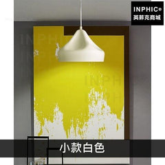 INPHIC-單個小吊燈吧臺飯廳北歐酒吧餐廳咖啡館簡約吊燈現代奶茶店-小款白色