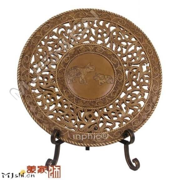INPHIC-歐式擺件歐式飾品歐式居家工藝飾品東南亞佛像鏤空擺飾盤A