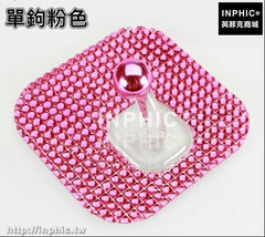 INPHIC-創意居家浴室置物壁掛衣鉤強力黏膠牆壁黏鉤免釘無痕掛鉤門後排鉤-單鉤粉色