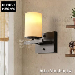 INPHIC-玻璃鄉村歐式復古美式壁燈走廊