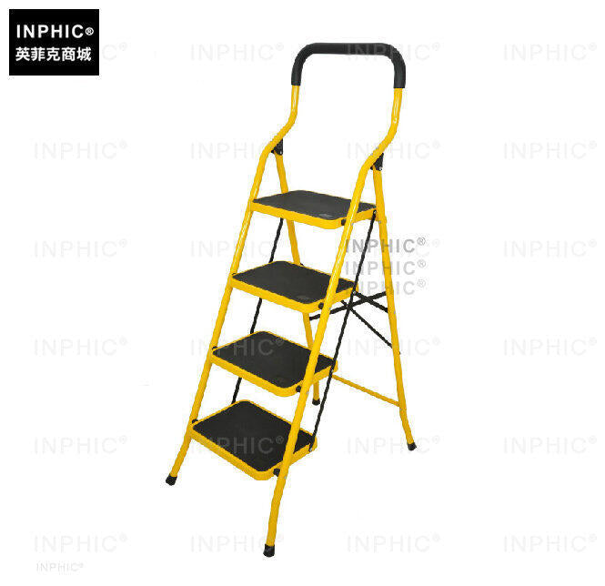 INPHIC-加粗彩色家用梯大踏板鐵梯三步梯四步梯扶梯樓梯
