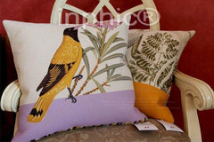 INPHIC-錦繡 法國進口方墊套 靠墊套 報春 紫