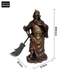 INPHIC-佛像 開光純銅關公開業招財銅關公像關公工藝品