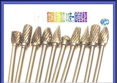 INPHIC-3MM柄6MM頭 鎢鋼滾磨刀 交叉刀刃各式雕磨鋁材軟金屬蠟雕 10種造型耐用