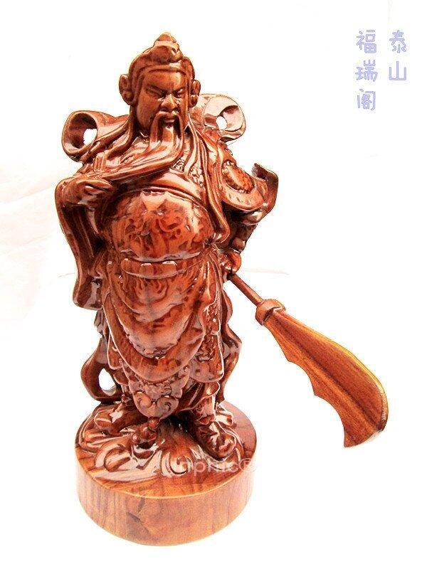 INPHIC-武財神關公桃木木質家居擺件 風水工藝品 招財避邪鎮宅之寶