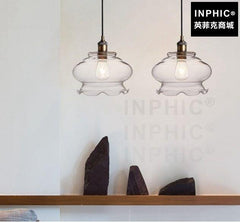 INPHIC-組合燈吧臺 北歐玻璃餐廳吊燈燈罩