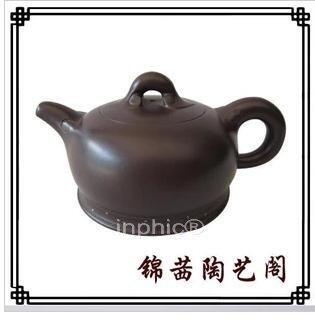 INPHIC-紫玉金砂紫砂手工國家級職稱-如意 紫泥 160cc