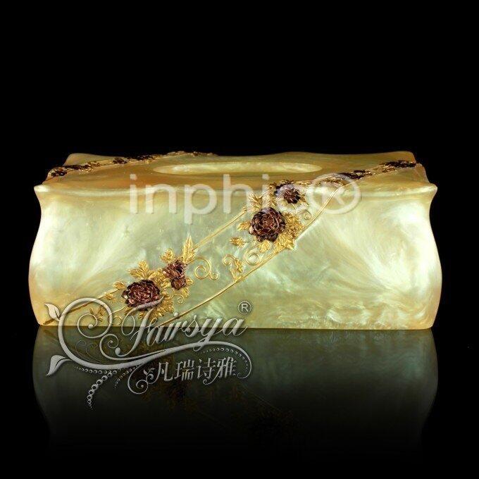 INPHIC-歐式家居飾品擺飾收納花環紙巾盒