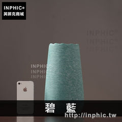 INPHIC-簡約擺件陶瓷歐式花瓶現代裝飾品家居客廳花器北歐插花-碧藍