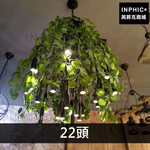 INPHIC-仿真音樂胡桃燈飾植物燈具酒吧吊燈咖啡廳LED-22頭